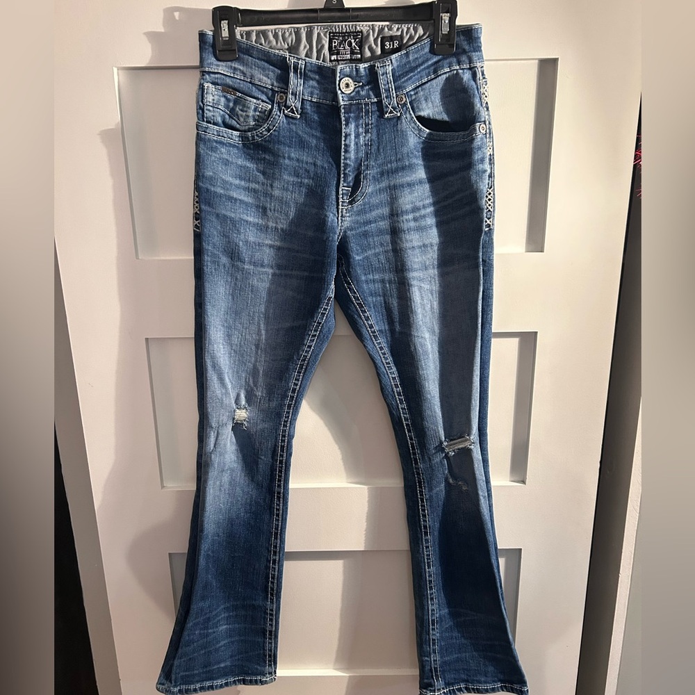Buckle black Men’s bootcut jeans 31R